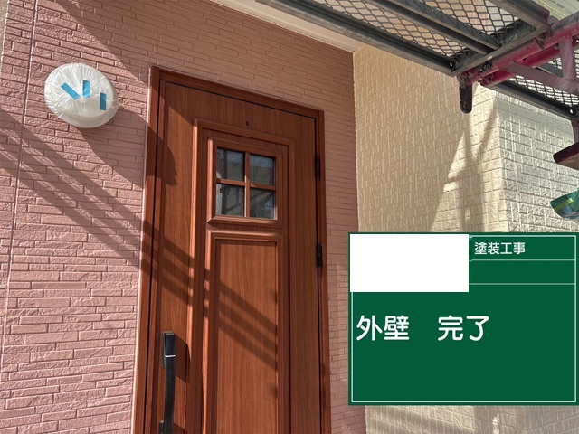 明石市　S様　外壁塗装施工写真